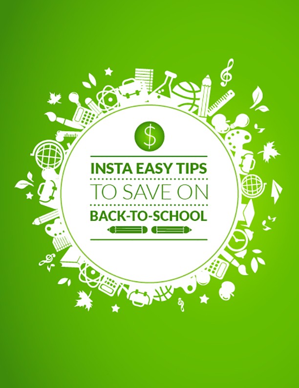 insta easy tips to save on back to school