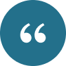 quotes on a circular blue background